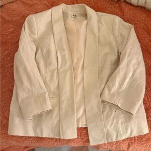 Elegant Gold Anne Klein Women's Blazer